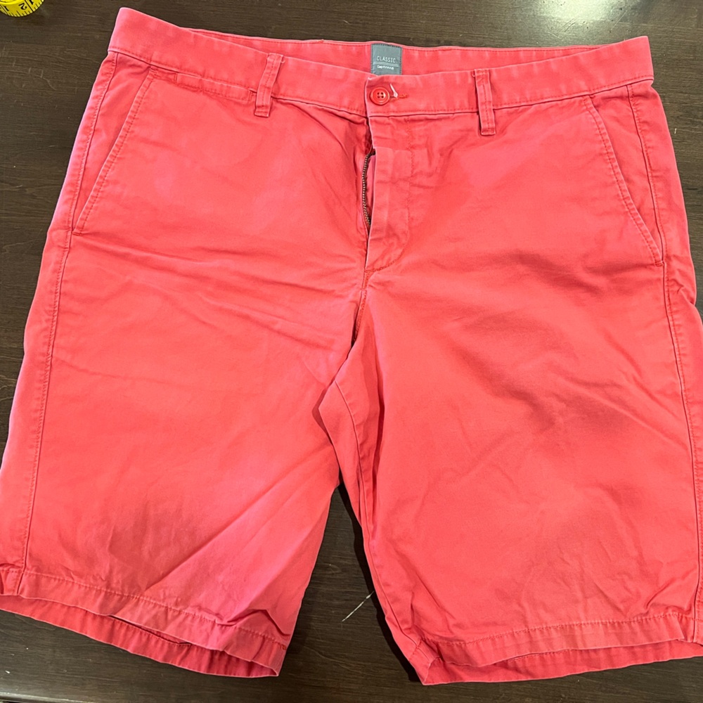 Gap Classic Khakis Size 38 Dark Pink